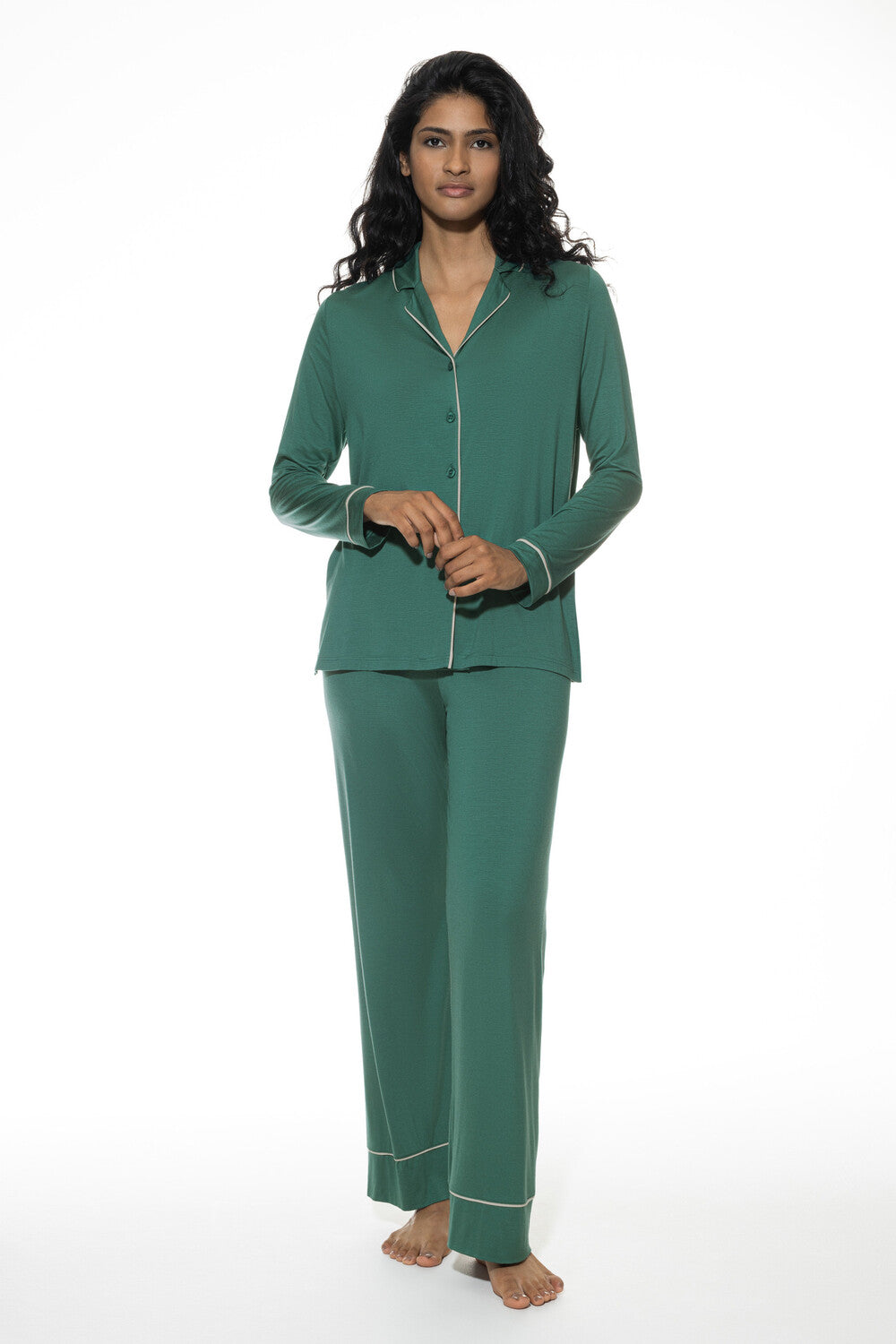 Pure Chic (groen) - Pyjama set