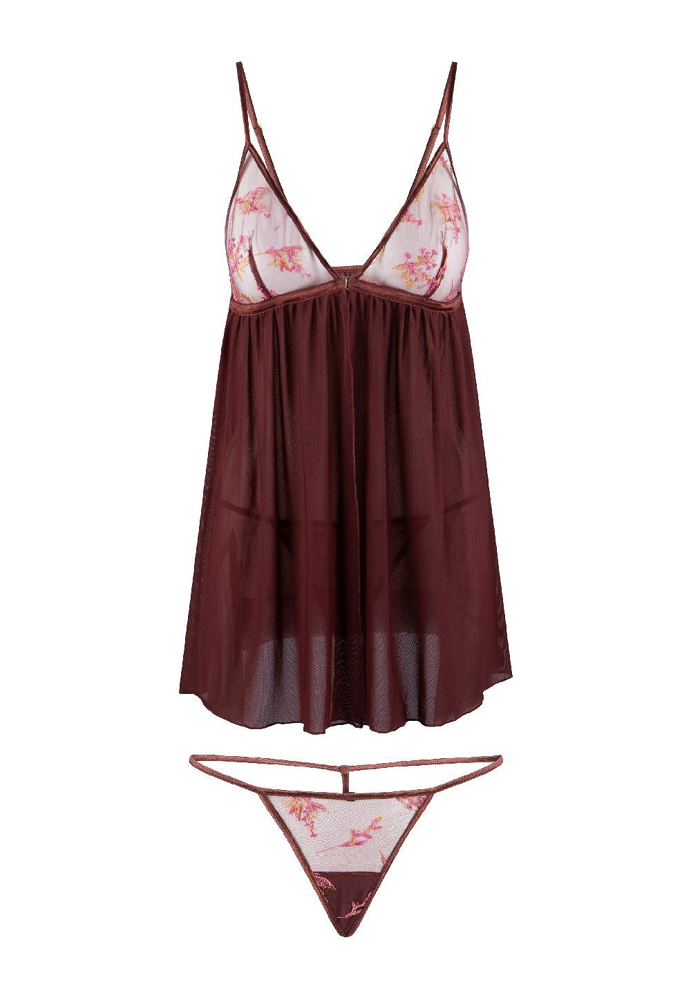 8004 Port Royale - Babydoll + string