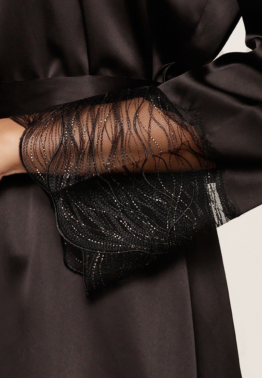 8005 Black - Kimono