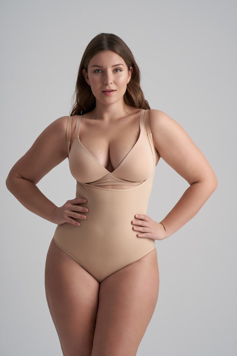 Soft Touch - Bodysuit open borst