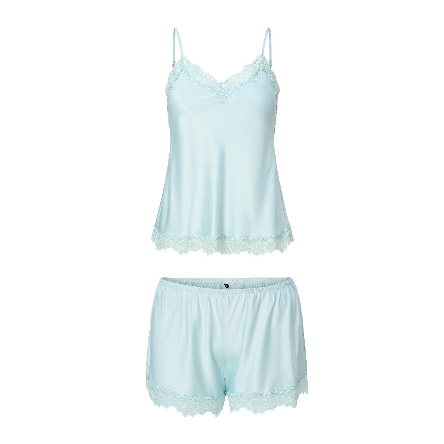 1400 Pastel Blue - Pyjama Top + Short