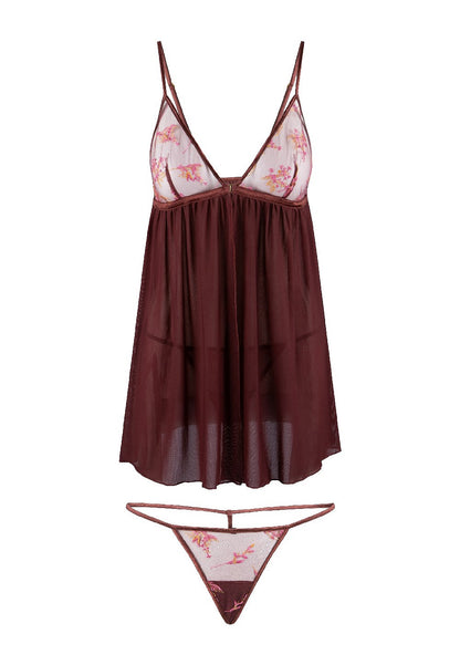 8004 Port Royale - Babydoll + string