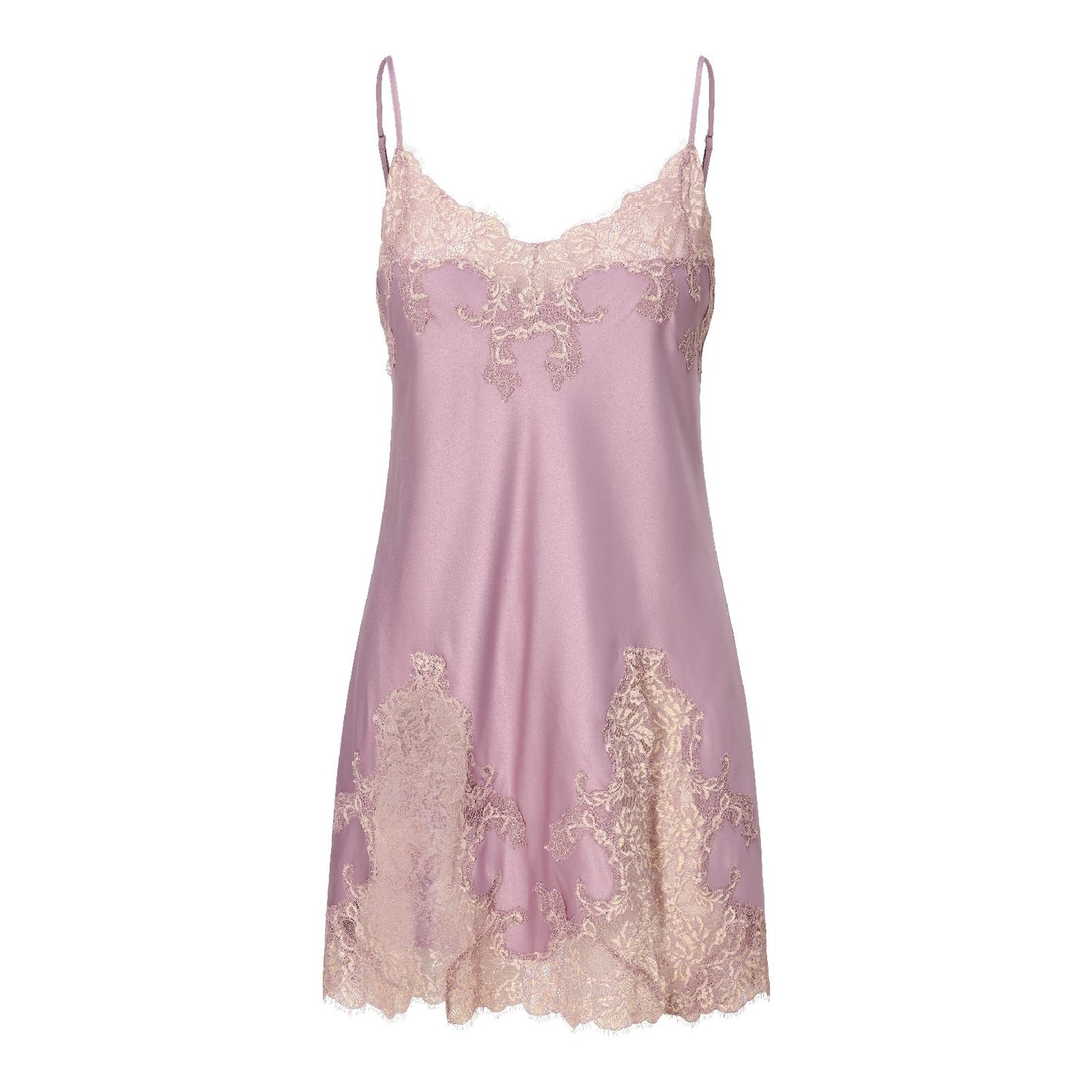 8302 Taupe - Chemise + String