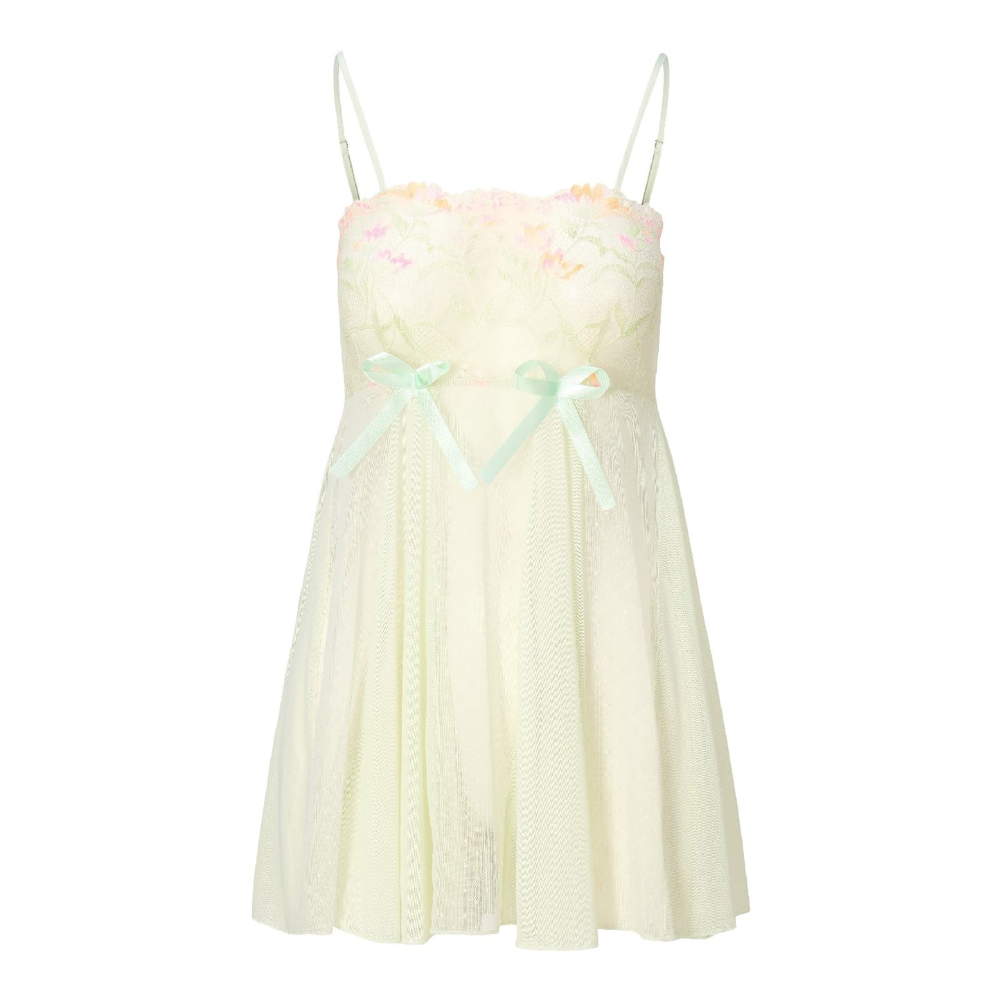 8305 Canary Green - Babydoll + String