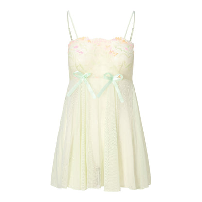 8305 Canary Green - Babydoll + String