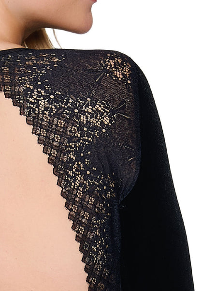 8306BD Black - Velvet body